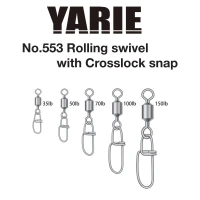 Agrafe cu Vartej Yarie 553 Crosslock Snap 100lb 5buc/plic