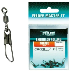 Agrafa Cu Vartej Rive Rolling Snap, Marime 10+0, 10buc/plic Agrafa Cu Vartej Rive Rolling Snap, Marime 10+0, 10buc/plic