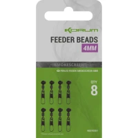 Agrafa Korum Smokescreen Feeder Beads, 4mm, 8buc/pac
