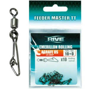 Agrafa cu Vartej Rive US Rolling, Marime 7+1, 10buc/pac