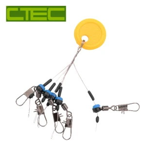 Agrafa cu Vartej si Margea Culisanta Spro C-Tec Feeder Easy Parts, Marime M, 5buc/pac Agrafa cu Vartej si Margea Culisanta Spro C-Tec Feeder Easy Parts, Marime M, 5buc/pac