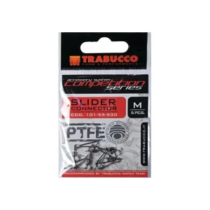 SLIDER TRABUCCO  CONNECTOR PTFE NR SS 5BUC/PLIC SLIDER TRABUCCO  CONNECTOR PTFE NR SS 5BUC/PLIC
