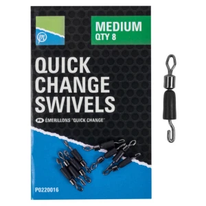 Vartej Rapid Preston Quick Change Swivels Medium Vartej Rapid Preston Quick Change Swivels Medium