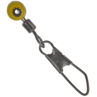 Vartej SENSAS Cu Margea Culisanta Si Agrafa Bead Link Swivel, Marimea 18, 6buc/pac