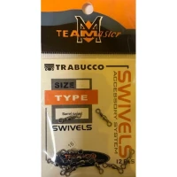 Vartej TRABUCCO Team Master Black Nickel, Nr.4, 30kg, 10buc/pac