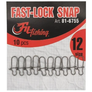 Agrafa Filfishing Fast Lock Snap Nr.8, 10buc/pac