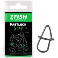 Agrafa Zfish Fast-lock Snap, Nr.1, 9kg, 10buc/pac