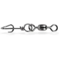 Agrafa Cu Vartej Mustad Crane Swivel With Fastach Clip, Nr.10, 10buc/pac Agrafa Cu Vartej Mustad Crane Swivel With Fastach Clip, Nr.10, 10buc/pac