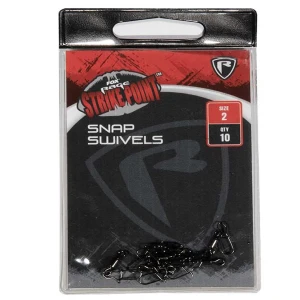 Agrafe Vartej Fox Rage Strike Point Snap Swivel Nr.2, 10buc