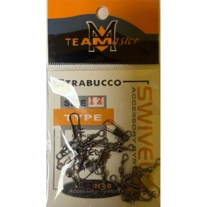 Agrafa Cu Vartej TRABUCCO Team Master, 12kg, Nr.12, 12buc/pac
