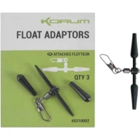 Conector Korum Float Adapters, 3buc/pac