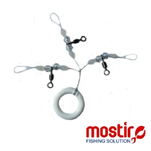 Vartej Mostiro Cu 2 Stopere Din Silicon Pt Carlig (3 Buc)