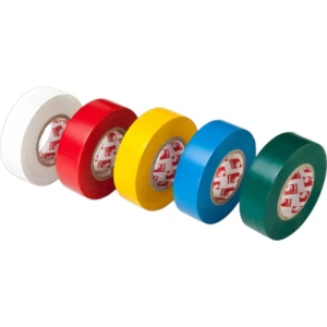 Banda Izolatoare PVC ALLROUNDMARIN, 19mm x 20m, Rosu