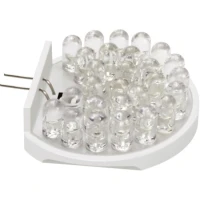 Bec Led Spot Allroundmarin G4, 12v, 27 Led-uri, Rosu