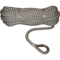 Parama Pentru Ancora Din Poliester Allroundmarin, Impletita, 30m, 8mm, Cu Ochet Inox