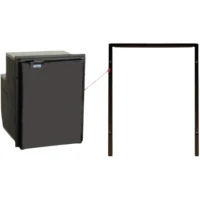 Rama De Montaj Isotherm Cu 3 Laturi Pentru Frigidere Cr42/cr49, Neagra