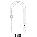 Scara de Baie din Aluminiu TREM, 3 Trepte, 90cm