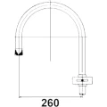 Scara de Baie din Aluminiu TREM, 5 Trepte, 145cm
