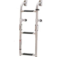 Scara de Imbarcare Rabatabila din Inox ALLROUNDMARIN, 2+1 Trepte, 66cm