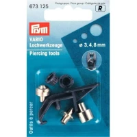Set Preducele Pentru Textile Prym, 3/4/8mm, 3buc/pac