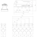 Sistem de Prindere EASYLOCK Midi, 6-12mm, Simplu