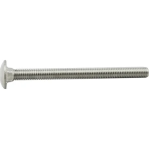 Surub cu Cap Rotund si Gat Patrat AQUINOX DIN 603 M8x40mm, Inox A4, 50buc/pac