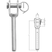 Terminal Furca Aquinox Pentru Cablu De 4mm