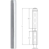 Terminal Mini Pentru Sertizare Aquinox, 4x60mm, Filet Stanga