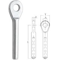 Terminal cu Ochi pentru Cablu AQUINOX 8mm