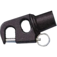 Terminal Pentru Tangon Spinnaker Pfeiffer Marine, 25x2mm, Negru