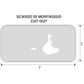 Trapa de Inspectie TREM Octopussy 460x510mm, Alba
