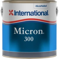 Vopsea Antivegetativa INTERNATIONAL Micron 300, Gri Inchis, 2.5L