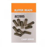 Buffer Beads Helicopter Orange 10buc