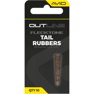 Con Plumb Pierdut AVID Outline FleckTone Tail Rubber, 10buc/pac Con Plumb Pierdut AVID Outline FleckTone Tail Rubber, 10buc/pac