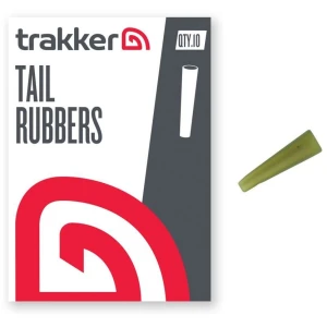 Con Plumb Pierdut Trakker Tail Rubbers, Kaki, 10buc/plic