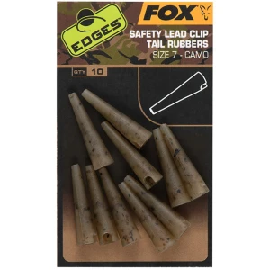 Conuri Fox Edges Camo Safety Lead Clip Tail Rubbers Nr.7 Conuri Fox Edges Camo Safety Lead Clip Tail Rubbers Nr.7