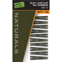 Conuri Fox Edges Naturals Lead Clip Tail Rubbers Nr.10, 10buc/pac Conuri Fox Edges Naturals Lead Clip Tail Rubbers Nr.10, 10buc/pac
