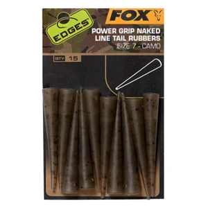 Conuri Fox Power Grip Naked Tail Rubbers, Nr.7, 15buc/pac
