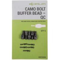 Korum Bolt Buffer Bead Qc, Camo, 5buc/plic Korum Bolt Buffer Bead Qc, Camo, 5buc/plic