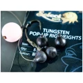 Lest Tungsten Select Baits Tungsten Pop-up Rig Weights, Small, 5buc