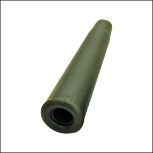 TAIL RUBBERS CARP ZOOM  3/6MM VERDE MAT