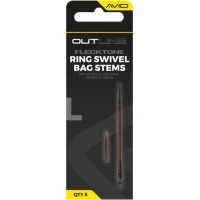 Tije Plumb Avid Outline Fleck Tone Bag Stem Ring Swivel Long, 5buc/pac