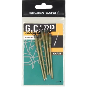 Tije Plumb GOLDEN CATCH PVA Bag Stems, Large, 5buc/pac Tije Plumb GOLDEN CATCH PVA Bag Stems, Large, 5buc/pac