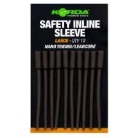 Tije Plumb KORDA Safety Inline Sleeve Nano Tubing/Leadcore, Large, 10buc/pac