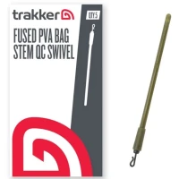 Tije Plumb Trakker Fused Pva Bag Stem Qc Swivel, 5buc/plic Tije Plumb Trakker Fused Pva Bag Stem Qc Swivel, 5buc/plic