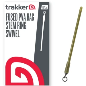 Tije Plumb Trakker Fused PVA Bag Stem Ring Swivel, 5buc/plic Tije Plumb Trakker Fused PVA Bag Stem Ring Swivel, 5buc/plic