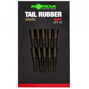Con Plumb Pierdut Korda NanoTail Rubber 10buc/pac, Gravel