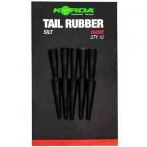Con Plumb Pierdut Korda NanoTail Rubber 10buc/pac, Silt Con Plumb Pierdut Korda NanoTail Rubber 10buc/pac, Silt