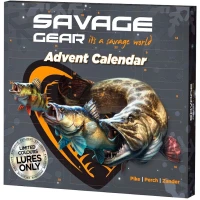 Calendar SAVAGE GEAR Predator 2025 Xmas Fishing Gift, 24buc/pac