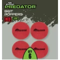Fox Rage Predator Bait Poppers, Medium, Red, 8buc/pac Fox Rage Predator Bait Poppers, Medium, Red, 8buc/pac